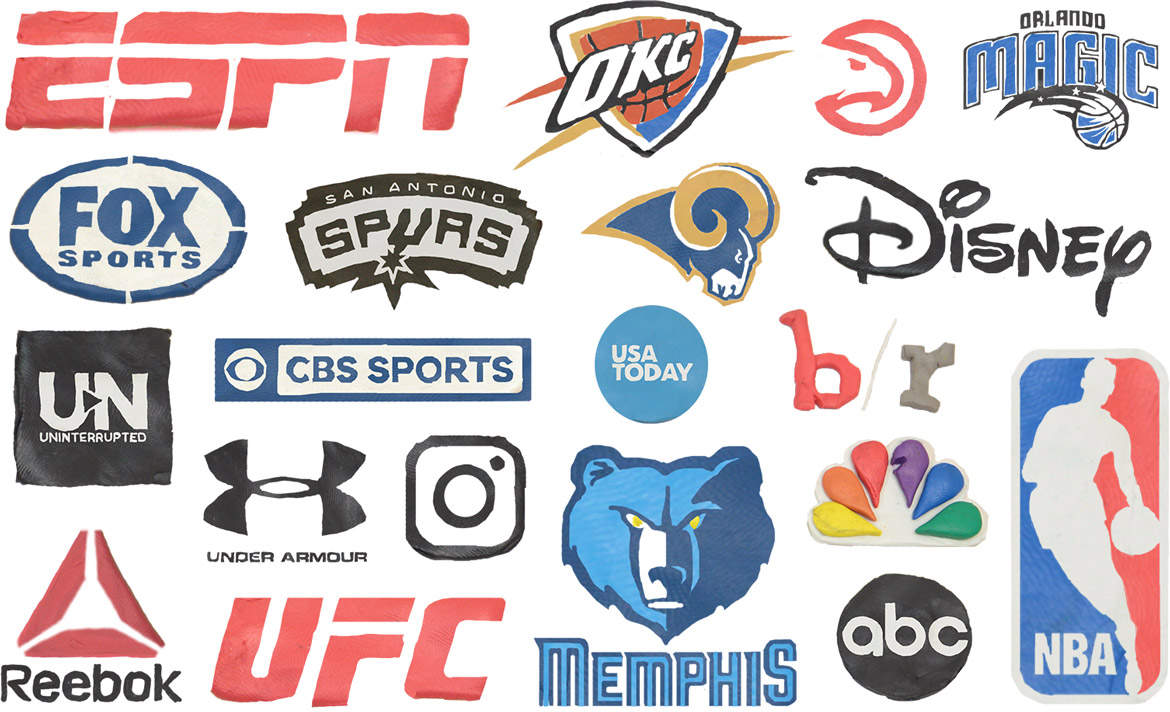Sports Claymation Featured by Logos